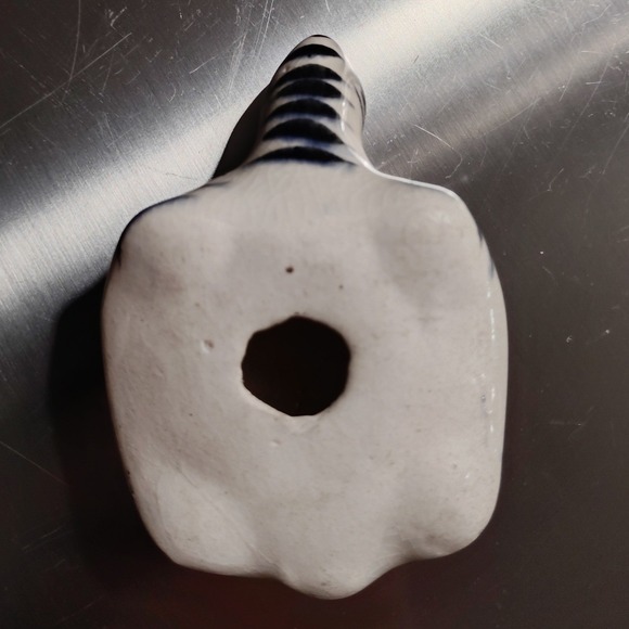 Vintage Tonala Mexican Folk Art Hand Painted Ceramic Turtle Figurine Glazed - Picture 5 of 6